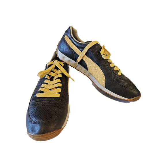 PUMA Men's Easy Rider III Leather Sneakers Brown Size 11.5 - Picture 4 of 12